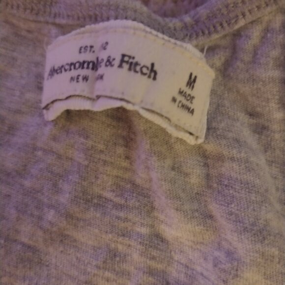 Y2K Abercrombie & Fitch cotton racerback tank top size M - Picture 5 of 9